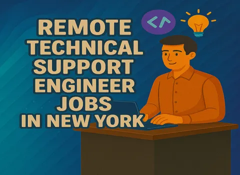 Remote Technical Support Engineer in New York