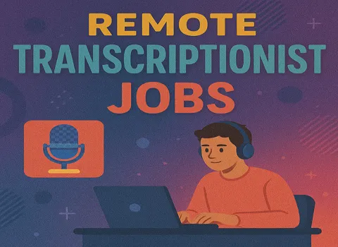 Remote Transcriptionist (General or Entry-Level)