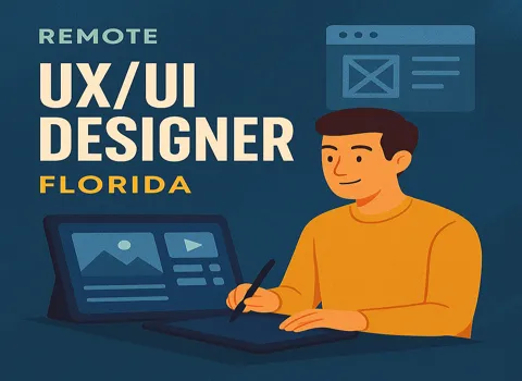 Remote UX/UI Designer Florida