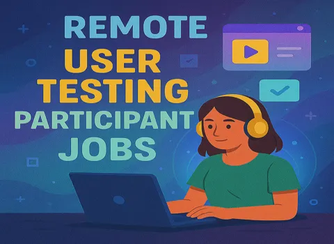Remote User Testing Participant