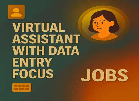 Remote Virtual Assistant with Data Entry Focus