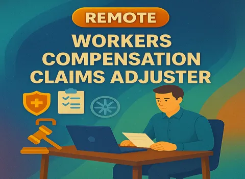 Remote Workers Compensation Claims Adjuster