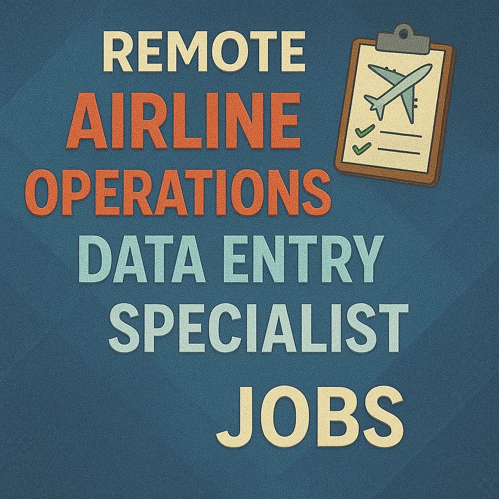 Remote Airline Operations Data Entry Specialist