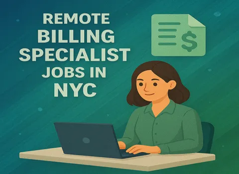 Remote Billing Specialist in NYC