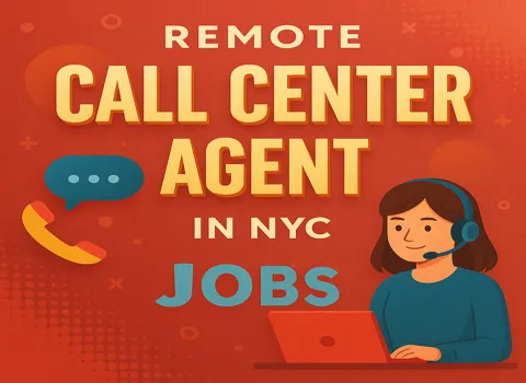Remote Call Center Agent in NYC