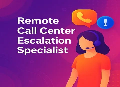 Remote Call Center Escalation Specialist