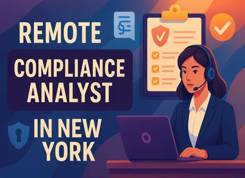 Remote Compliance Analyst in New York