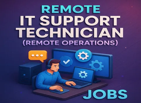 Remote IT Support Technician (Remote Operations)