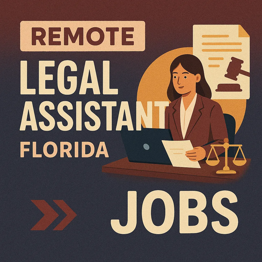 Remote Legal Assistant Florida