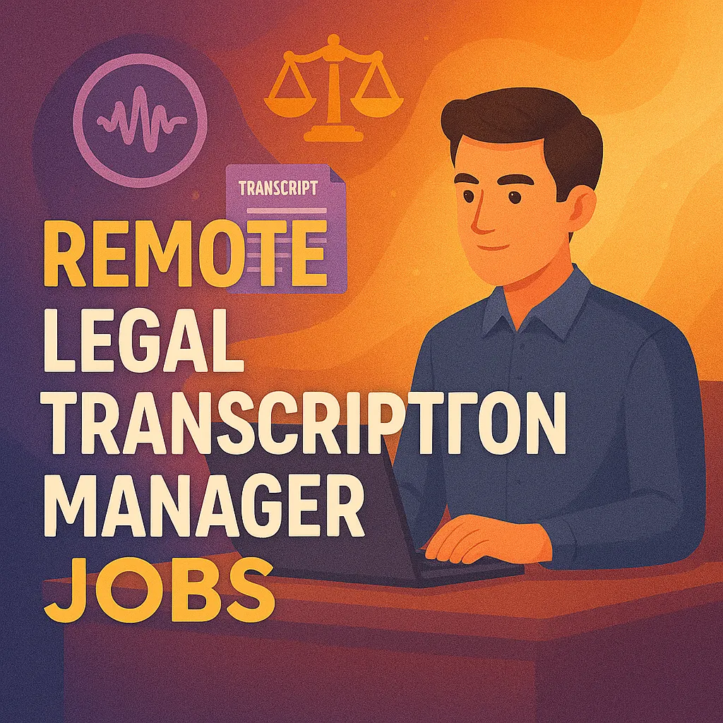 Remote Legal Transcription Manager