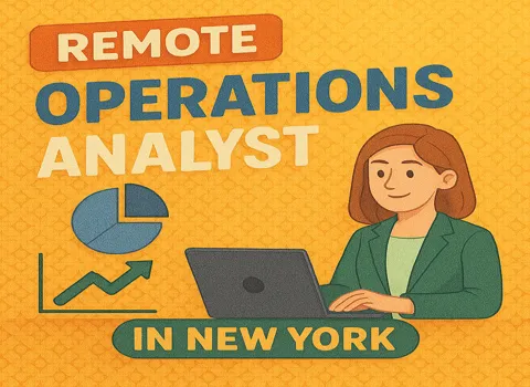 Remote Operations Analyst in New York