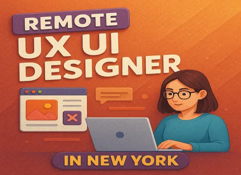 Remote UX UI Designer in New York