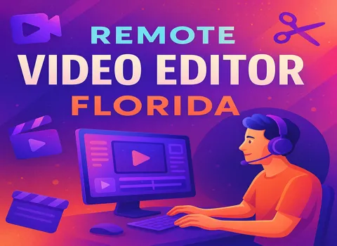 Remote Video Editor Florida