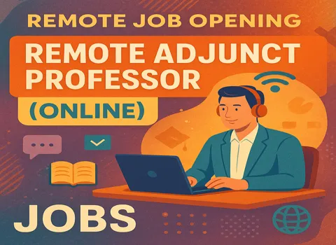 Remote Adjunct Professor (Online)