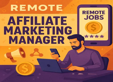 Remote Affiliate Marketing Manager (Remote Jobs App)