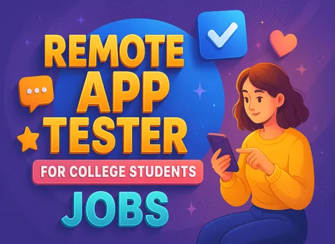 Remote App Tester For College Students
