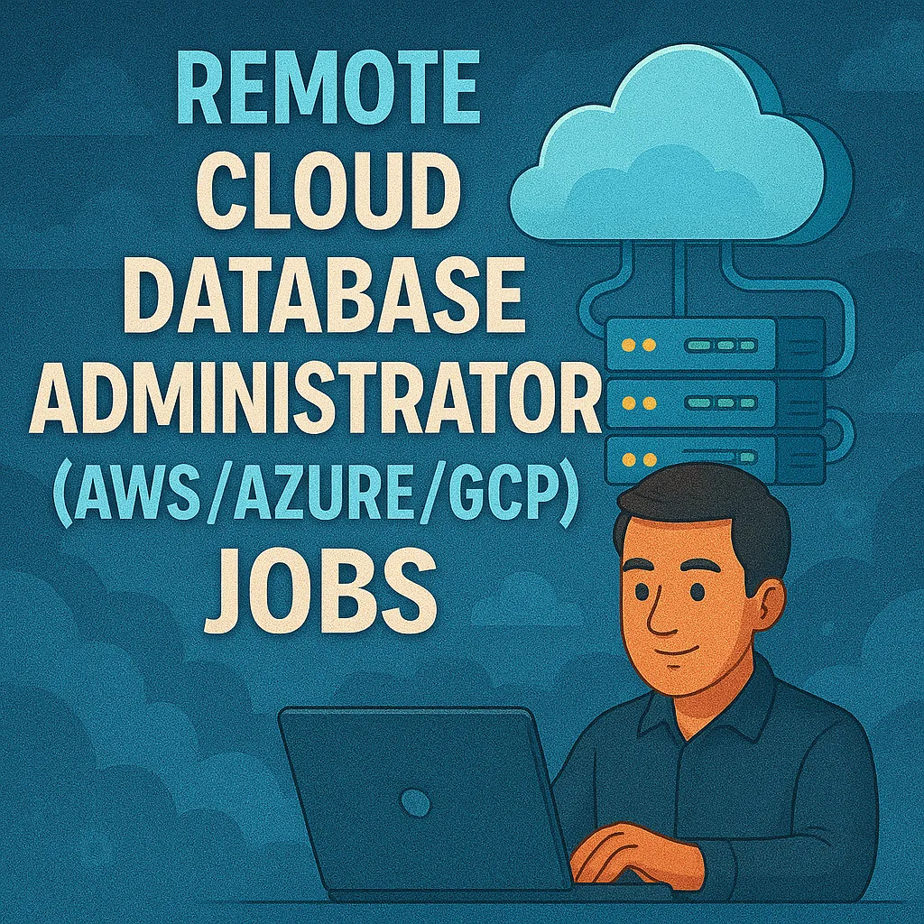 Remote Cloud Database Administrator (AWS/Azure/GCP)