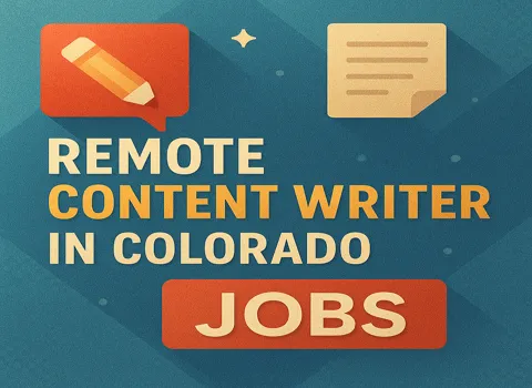 Remote Content Writer Jobs In Colorado