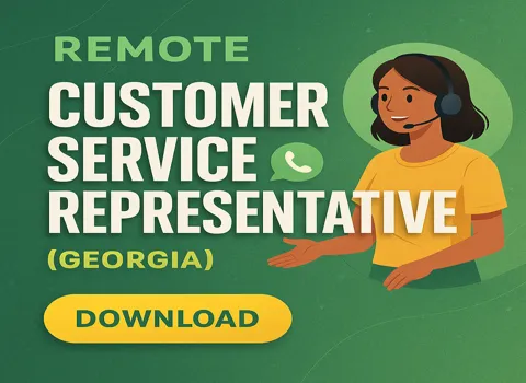 Remote Customer Service Representative (Georgia)