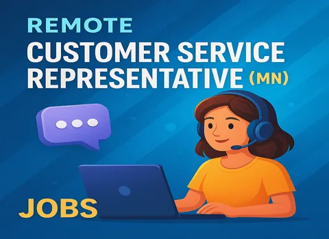 Remote Customer Service Representative MN