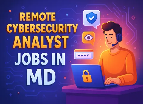 Remote Cybersecurity Analyst Jobs In MD