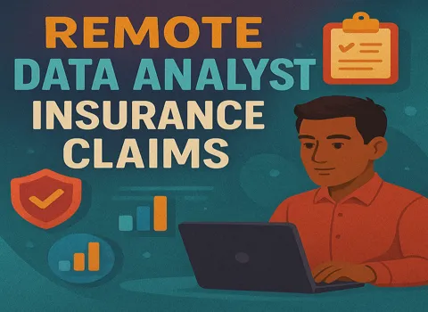 Remote Data Analyst (Insurance Claims)