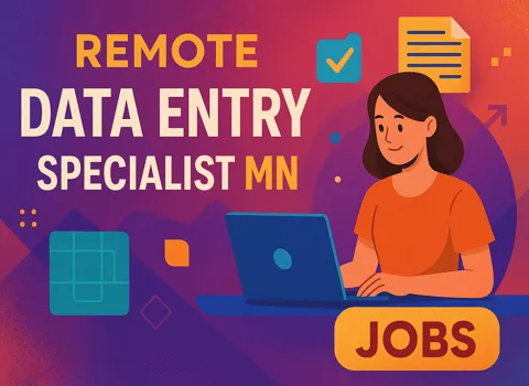 Remote Data Entry Specialist MN