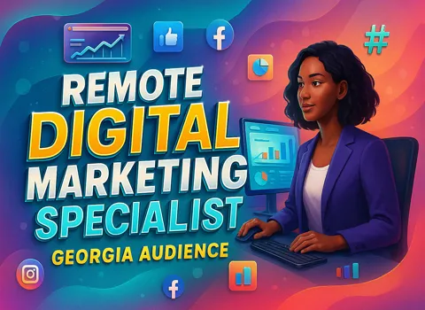 Remote Digital Marketing Specialist (Georgia Audience)