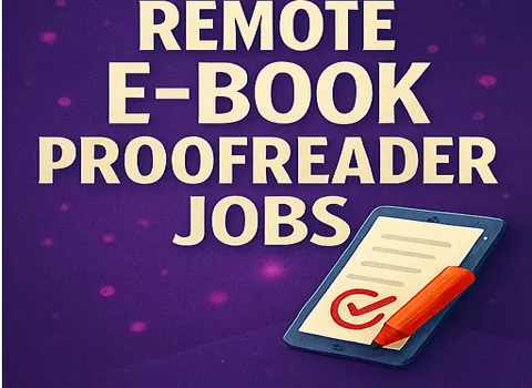 Remote E-book Proofreader