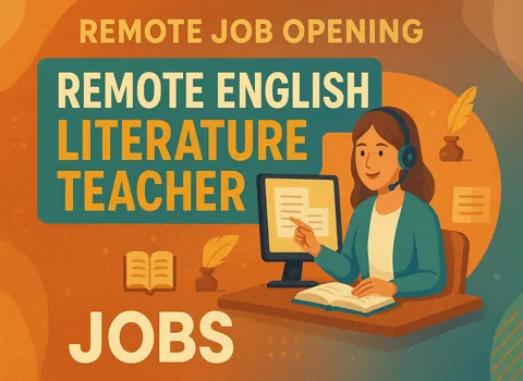 Remote English Literature Teacher