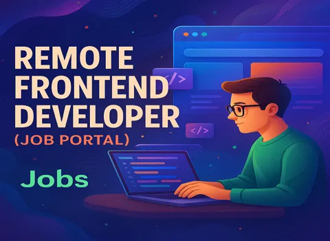 Remote Frontend Developer (Job Portal)