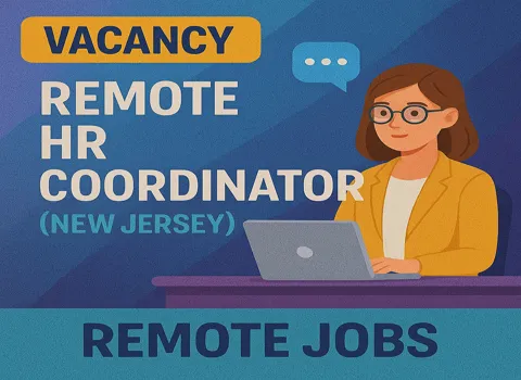 Remote HR Coordinator (New Jersey)