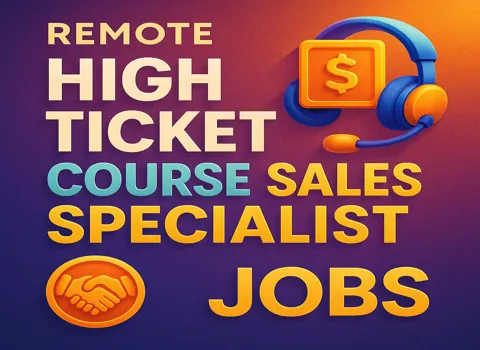 Remote High Ticket Course Sales Specialist