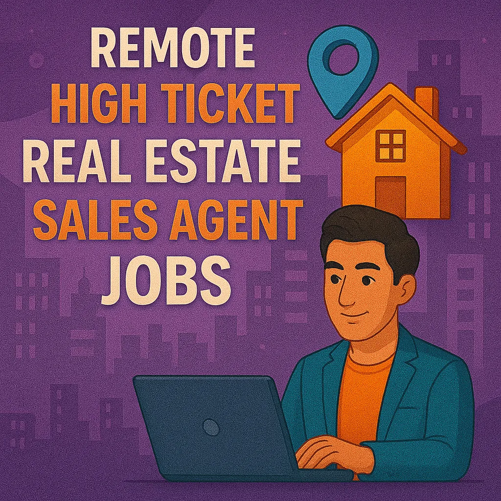 Remote High Ticket Real Estate Sales Agent