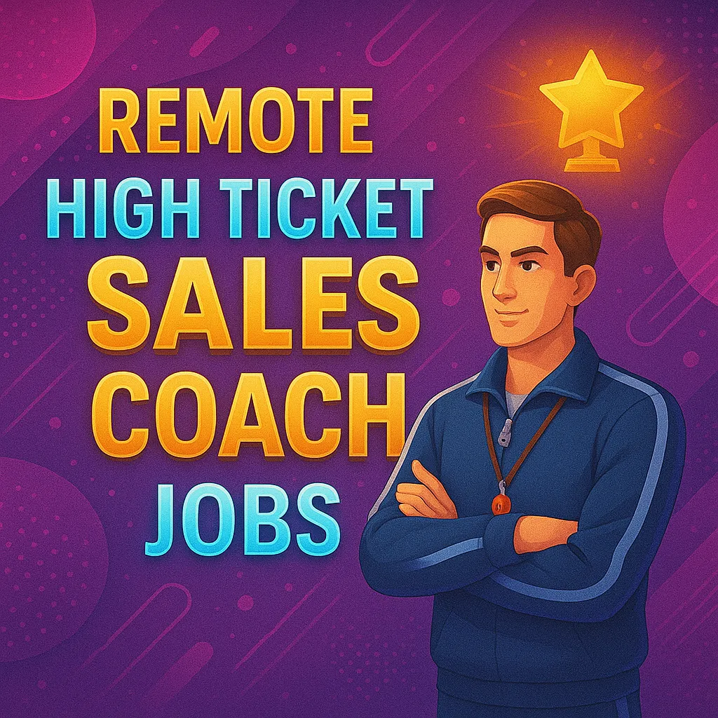 Remote High Ticket Sales Coach