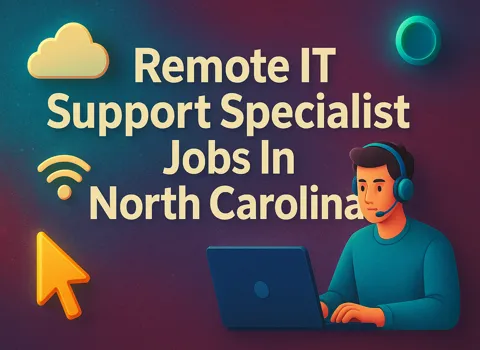 Remote IT Support Specialist Jobs In North Carolina