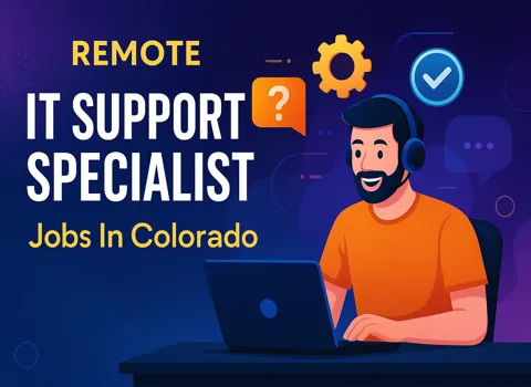 Remote IT Support Specialist Jobs In Colorado