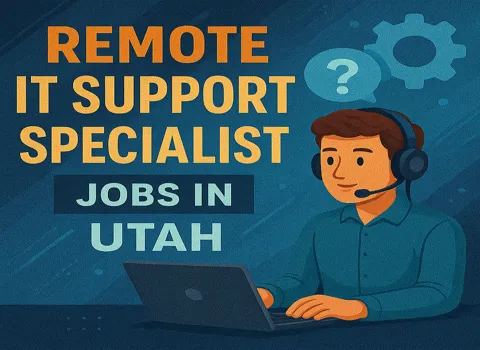 Remote IT Support Specialist Jobs In Utah