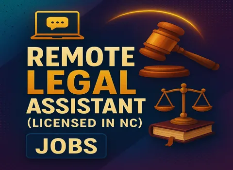 Remote Legal Assistant (Licensed in NC)