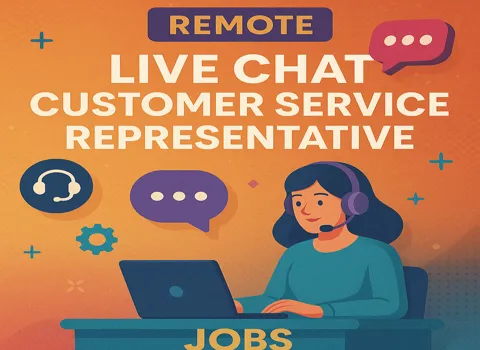 Remote Live Chat Customer Service Representative