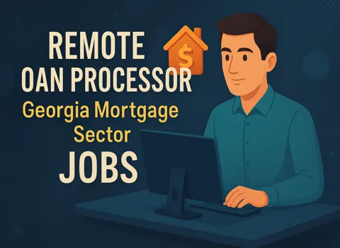Remote Loan Processor (Georgia Mortgage Sector)
