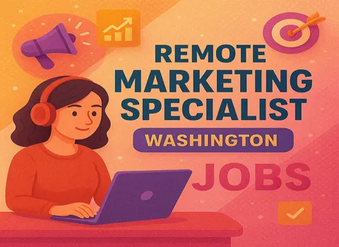 Remote Marketing Specialist Washington