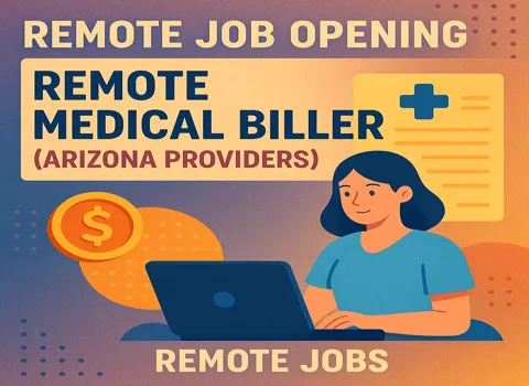 Remote Medical Biller (Arizona Providers)