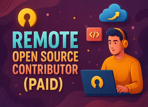 Remote Open Source Contributor (Paid)