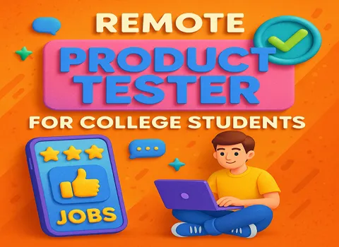 Remote Product Tester For College Students