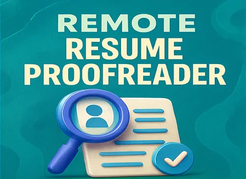 Remote Resume Proofreader