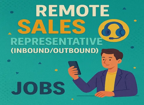 Remote Sales Representative (Inbound/Outbound)