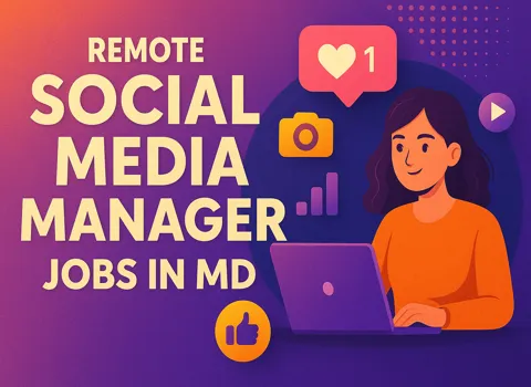 Remote Social Media Manager Jobs In MD