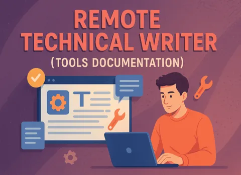 Remote Technical Writer (Job Tools Documentation)