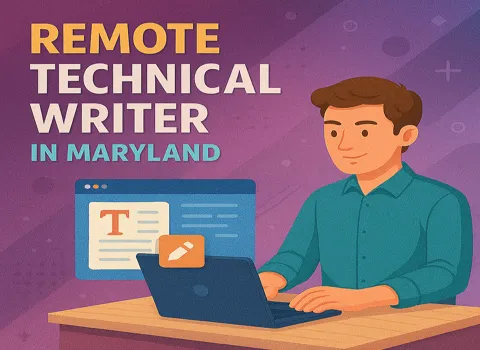 Remote Technical Writer In Maryland